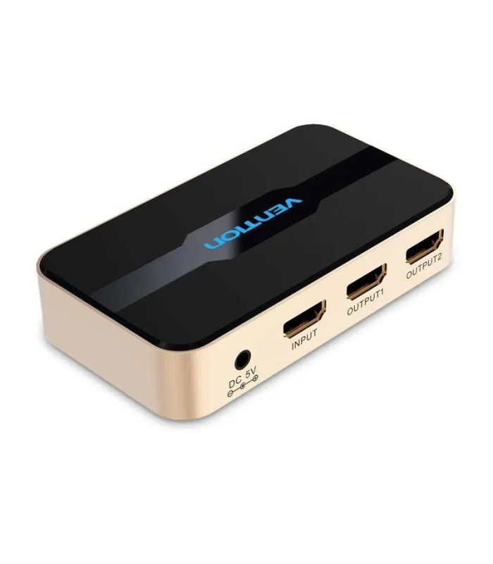 Duplicador hdmi vention acbg0-eu/ 2x hdmi hembra - hdmi macho