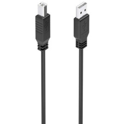 Cable alargador usb 2.0 con amplificador aisens a101-0881/ usb macho - usb tipo-b macho/ 10m/ negro