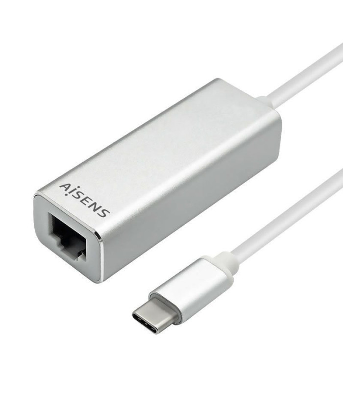 Adaptador usb tipo-c - rj45 aisens a109-0341/ 1000mbps