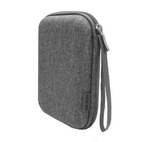 Funda para disco externo de 2.5' aisens asbg-005-gr/ gris