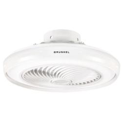Ventilador de Techo Grunkel SKYWIND-20B/ 7W/ 5 Aspas 50cm/ 6 Velocidades