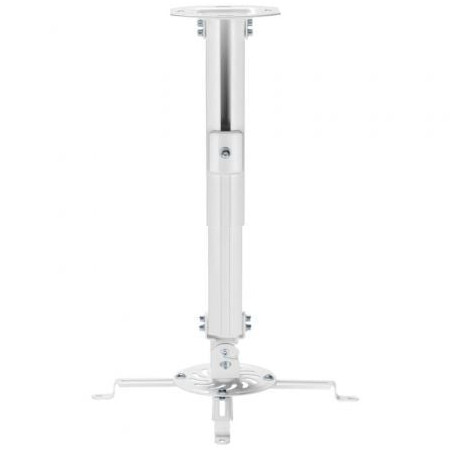 Soporte de techo para proyector aisens cp04tsre-133/ inclinable/ extensible/ giratorio/ hasta 13.5kg
