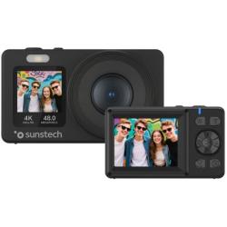 Cámara Digital Sunstech DCAM4825/ 48MP/ Zoom Óptico 18x/ Negra