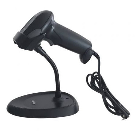 Lector de código de barras 1d approx appls11as/ usb/ incluye soporte