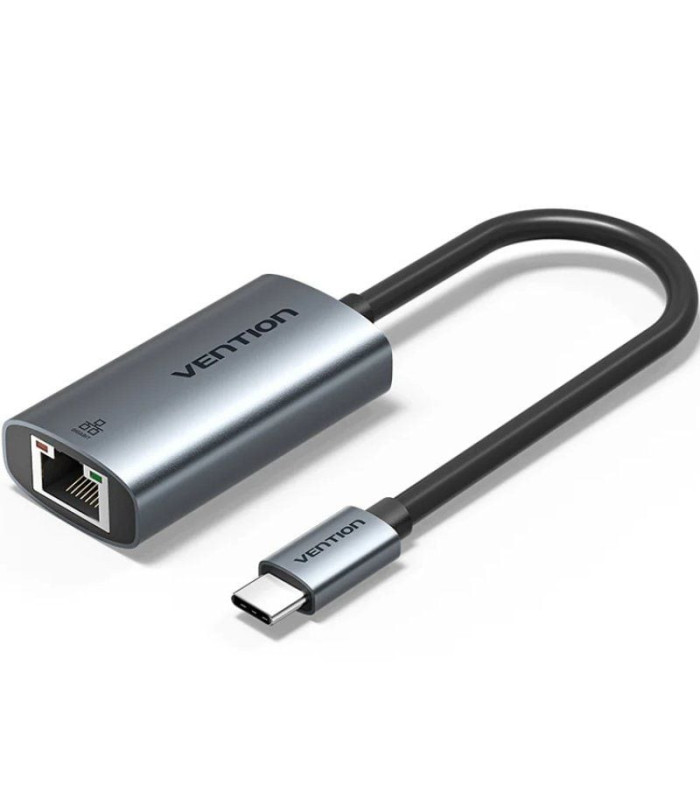 Adaptador usb tipo-c - rj45 vention cfphb/ 1000mbps