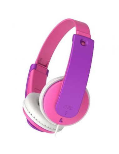 Auriculares infantiles jvc ha-kd7/ jack 3.5/ rosas