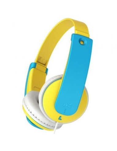 Auriculares infantiles jvc ha-kd7/ jack 3.5/ amarillos