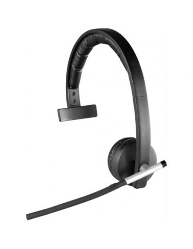 Auricular inalámbrico logitech h820e/ con micrófono/ usb/ radiofrecuencia/ negro