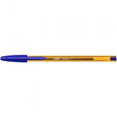 Bolígrafos de tinta de aceite bic cristal fine 516356/ 10 unidades/ colores surtidos