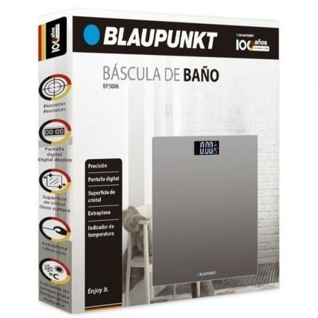 Báscula de baño blaupunkt bp5006/ gris