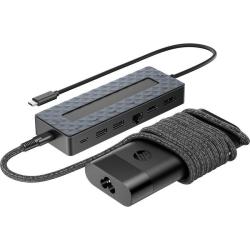 Pack Docking USB Tipo-C y Cargador Universal para Portátil HP 9H0H9AA