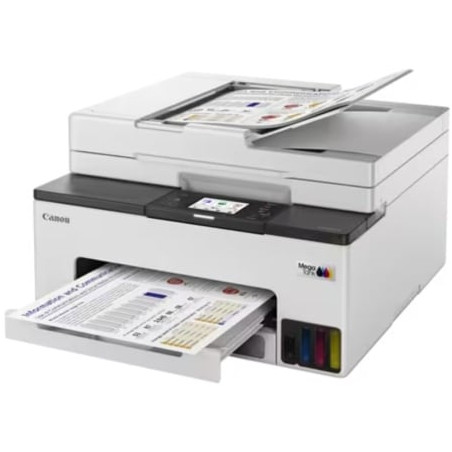 Multifunción recargable canon maxify gx2051 megatank wifi/ fax/ blanca