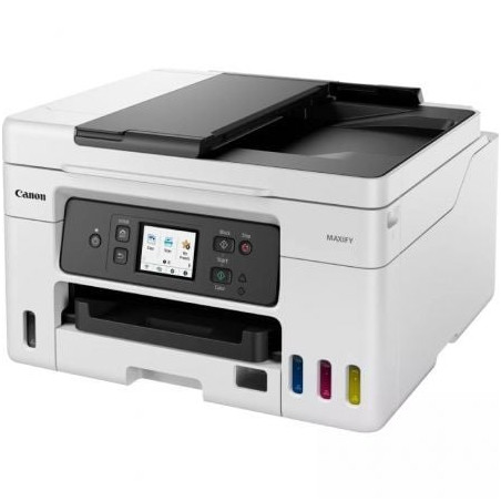 Multifunción recargable canon maxify gx4050 megatank wifi/ fax/ dúplex/ blanca