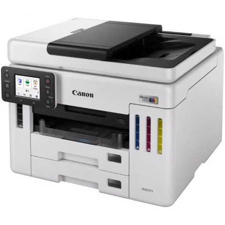 Multifunción recargable canon maxify gx7150 megatank wifi/ dúplex/ fax/ blanca