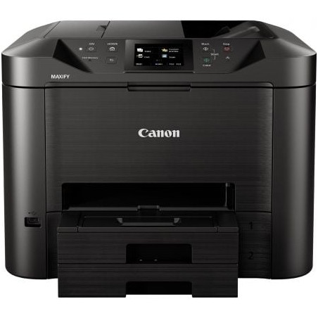 Multifunción canon maxify mb5450 wifi/ fax/ dúplex/ negra