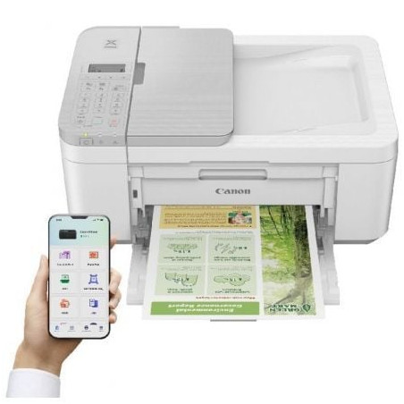 Multifunción fotográfica canon pixma tr4756i wifi/ duplex/ fax/ blanca