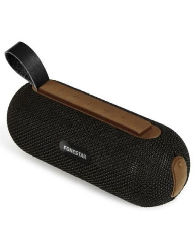 Altavoz con bluetooth fonestar pocket-m/ 3w/ 1.0/ negro y marrón