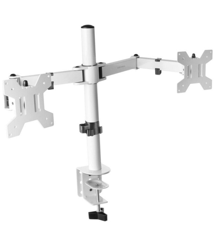Soporte de mesa para 2 monitores mars gaming marm2/ giratorio/ inclinable/ hasta 8kg