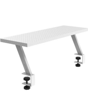 Soporte para monitor mars gaming mgds/ hasta 10 kg/ blanco