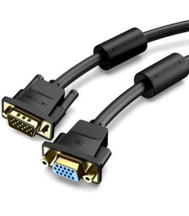 Cable alargador svga vention dagbi/ vga macho - vga hembra/ 3m/ negro