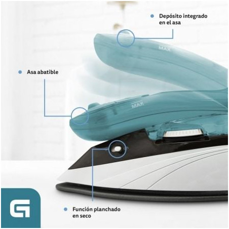 Plancha de viaje grunkel plv-900/ 900w