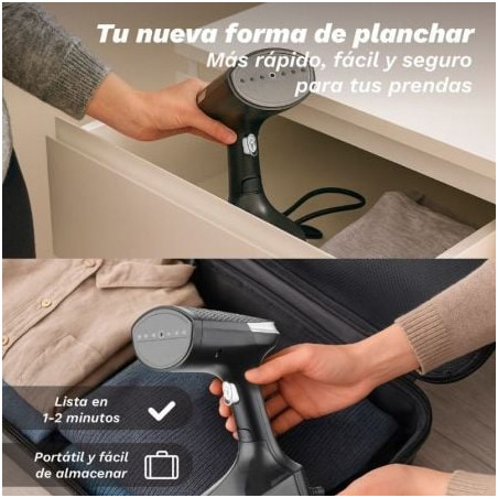 Plancha vertical grunkel pv-1600gso/ 1600w/ depósito 310ml