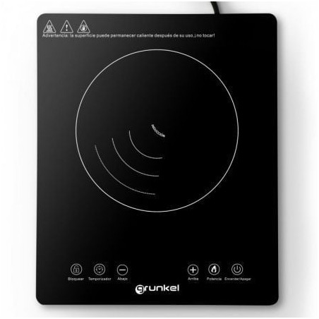 Placa de inducción grunkel pin-2000/ 1 placa de 180mm/ 2000w