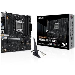 Placa Base Asus TUF GAMING A620M-PLUS WiFi Socket AM5/ DDR5/ PCIe 4.0/ Micro ATX
