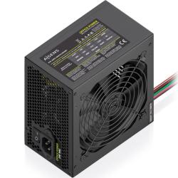 Fuente de Alimentación Aisens ASPC-500ATX-SEOBK/ 500W/ Ventilador 12cm