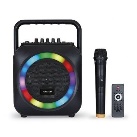 Altavoz portable con bluetooth fonestar box-35led/ 35w/ 1.0