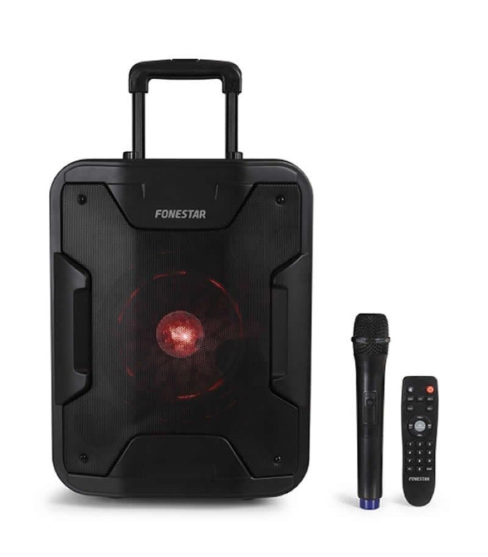Altavoz portable con bluetooth fonestar california/ 200w