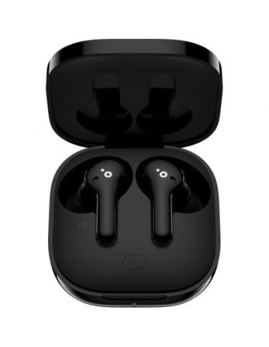 Auriculares bluetooth sunstech wavepodsmovebk/ con estuche de carga/ autonomía 8h/ negros