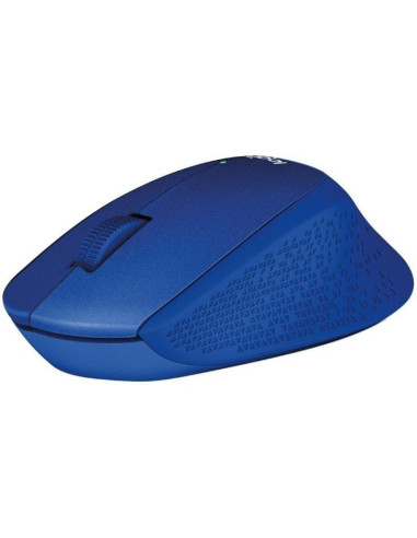 Ratón inalámbrico logitech m330 silent plus/ hasta 1000 dpi/ azul