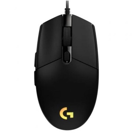 Ratón gaming logitech g102 lightsync/ hasta 8000 dpi/ negro