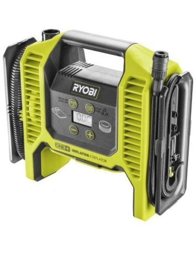 Compresor-inflador sin cable ryobi one+ r18mi-0/ 18v / sin batería ni cargador