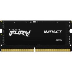 Memoria RAM Kingston FURY Impact 16GB/ DDR5/ 5600MHz/ 1.1V/ CL40/ SODIMM