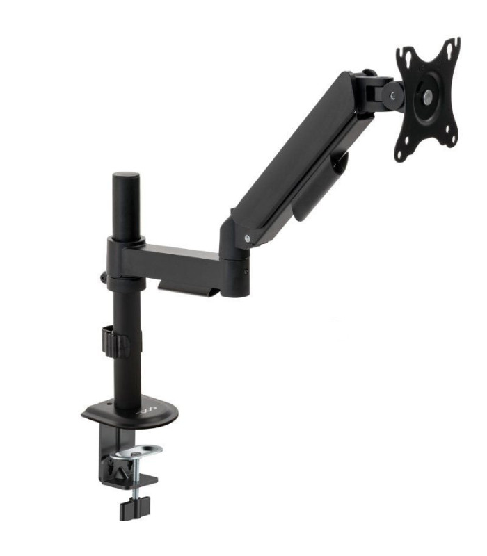Soporte de mesa para monitor tooq db1532tnr-b/ giratorio/ inclinable/ hasta 9kg