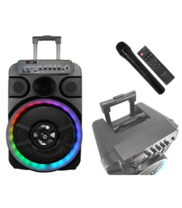 Altavoz portable con bluetooth sunstech muscles 12/ 40w/ 1.0