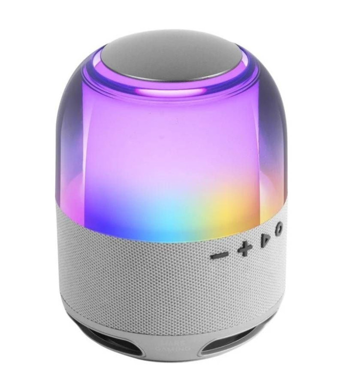 Altavoz con bluetooth mars gaming ms-flow/ 15w/ 1.0/ blanco