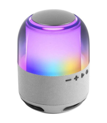 Altavoz con bluetooth mars gaming ms-flow/ 15w/ 1.0/ blanco