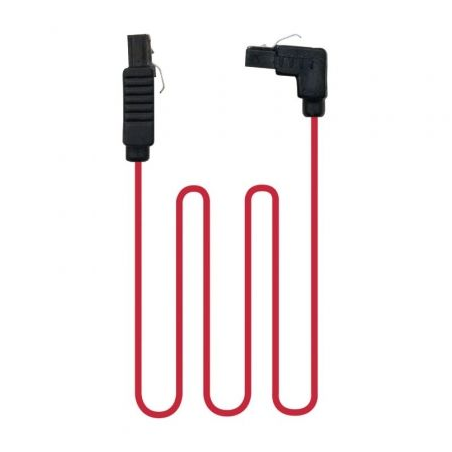 Cable sata nanocable 10.18.0301/ sata hembra - sata hembra/ 50cm/ rojo