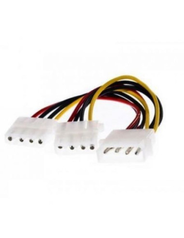 Cable duplicador molex 3go cmolexy/ molex macho - 2 x molex hembra