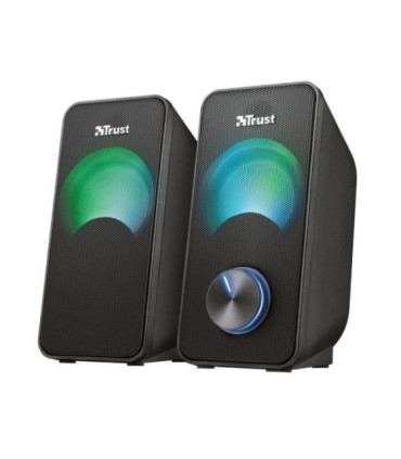Altavoces trust arys rgb/ 12w/ 2.0