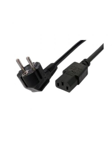 Cable alimentación 3go cpower/ cee (7-7) macho - c13 hembra/ 2m/ negro