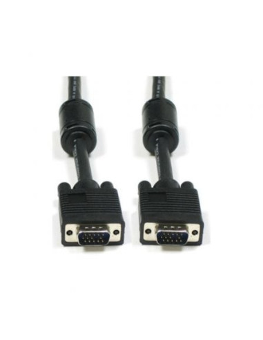 Cable svga 3go cvga15mm/ vga macho - vga macho/ 15m/ negro