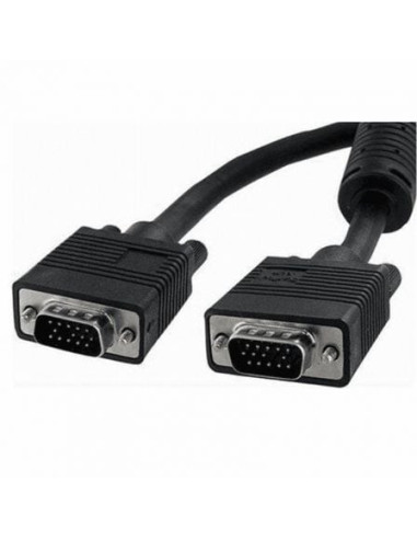 Cable svga 3go cvga3mm/ vga macho - vga macho/ 3m/ negro