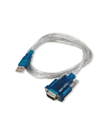 Cable usb 2.0 3go c102/ usb macho - rs232 macho/ 50cm/ negro