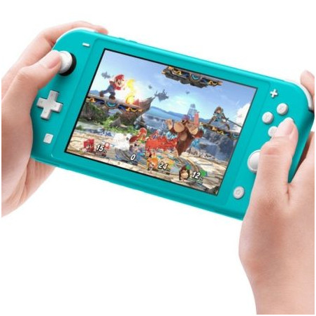 Nintendo switch lite azul turquesa