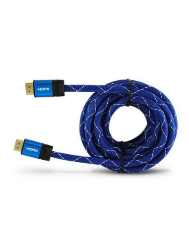 Cable hdmi 2.0 4k 3go chdmi52/ hdmi macho - hdmi macho/ 5m/ azul