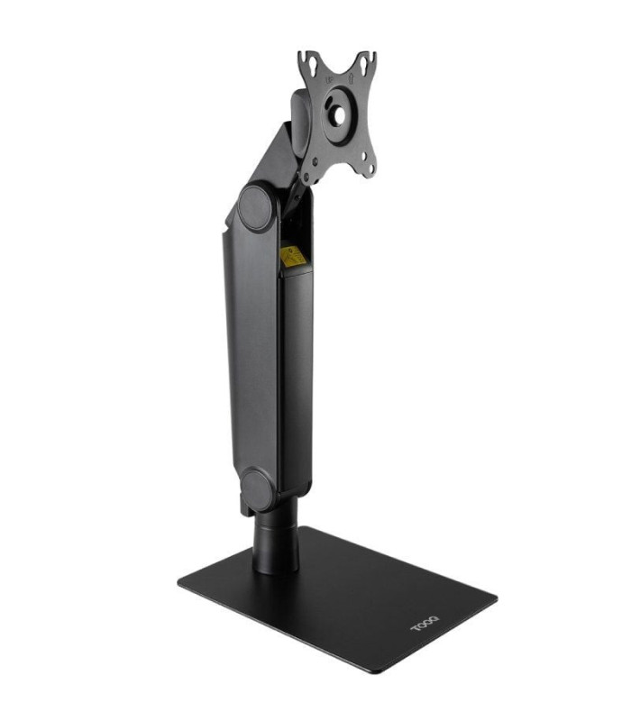 Soporte de sobremesa para monitor tooq db1741tn-b/ giratorio/ inclinable/ hasta 8kg
